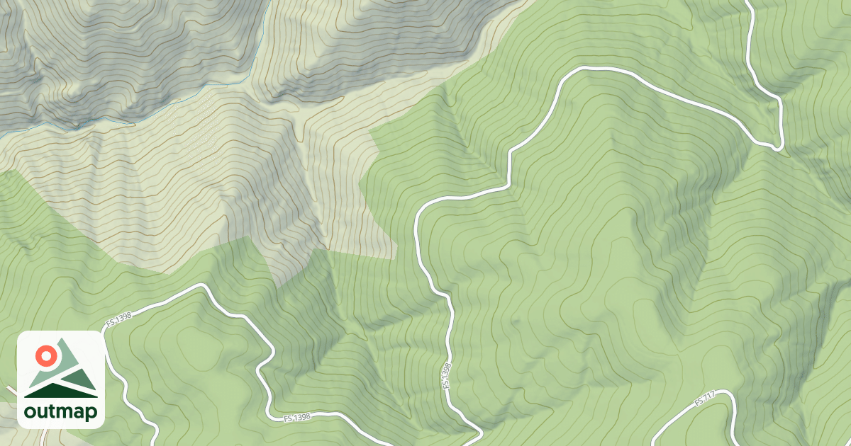 Map of (FDR) CAMERON CREEK