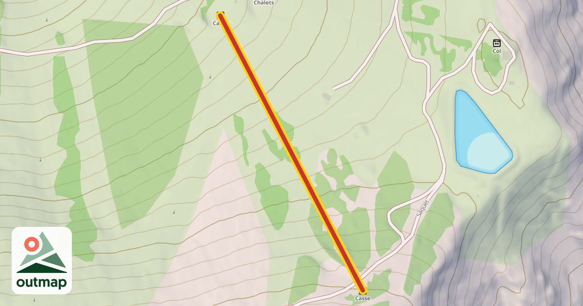 Map of Casse