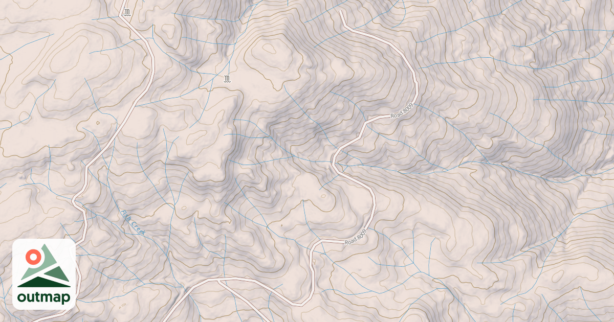 Map of COLD SPRINGS MEADOW