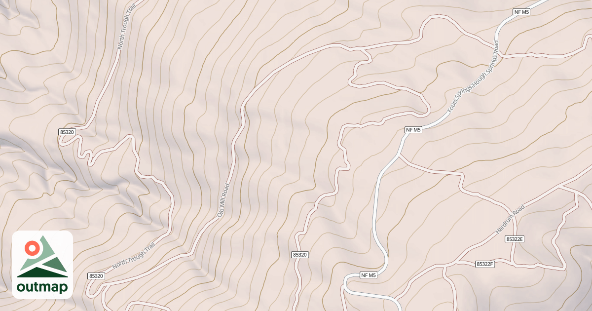 Map of OLD MILL