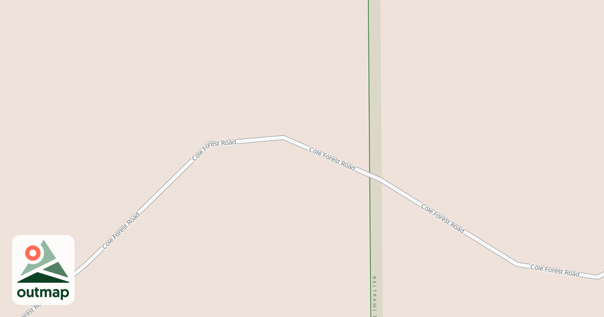 Map of Warroad/Roseau Trails