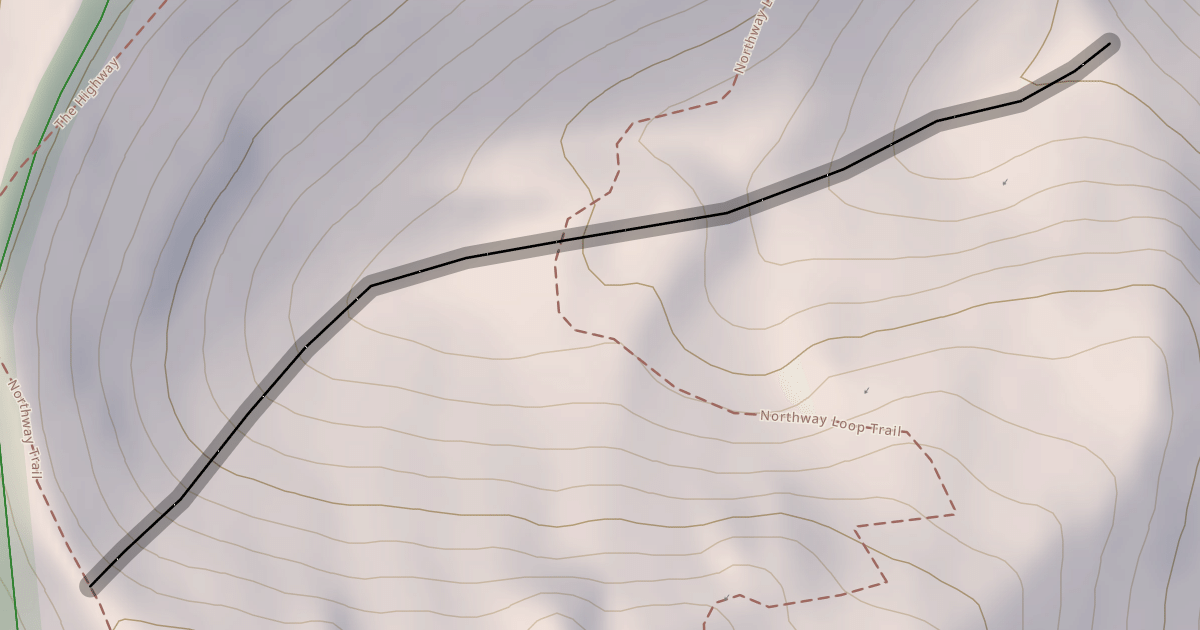 Map preview of Upper Northway