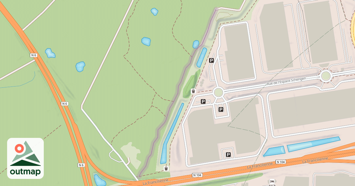 Map of Chemin Rural Numéro 5 dit des Meuniers