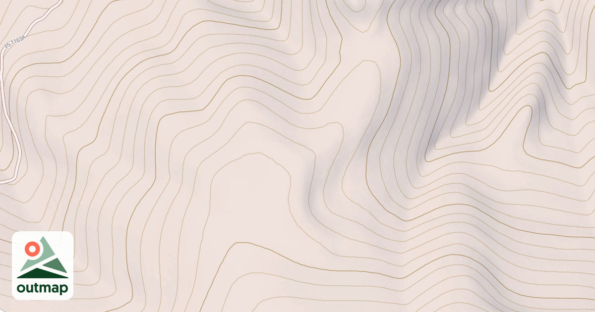 Map of TRAPPER MOUNTAIN #3