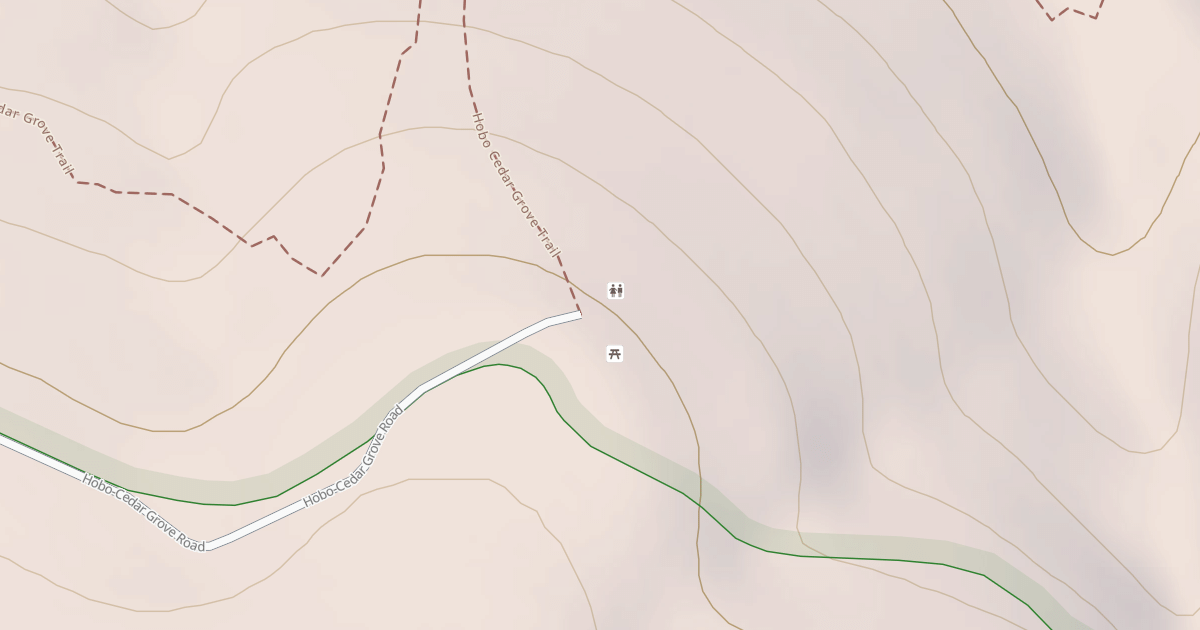 Map preview of HOBO PARKING
