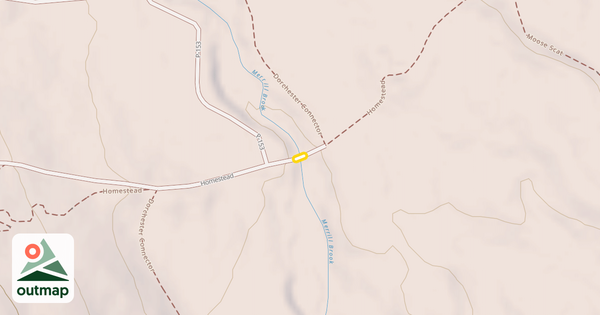 Map of Homestead