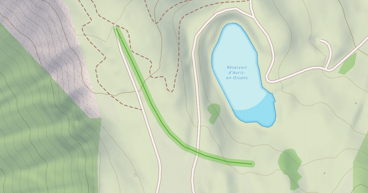 Map preview of Corniche Variante