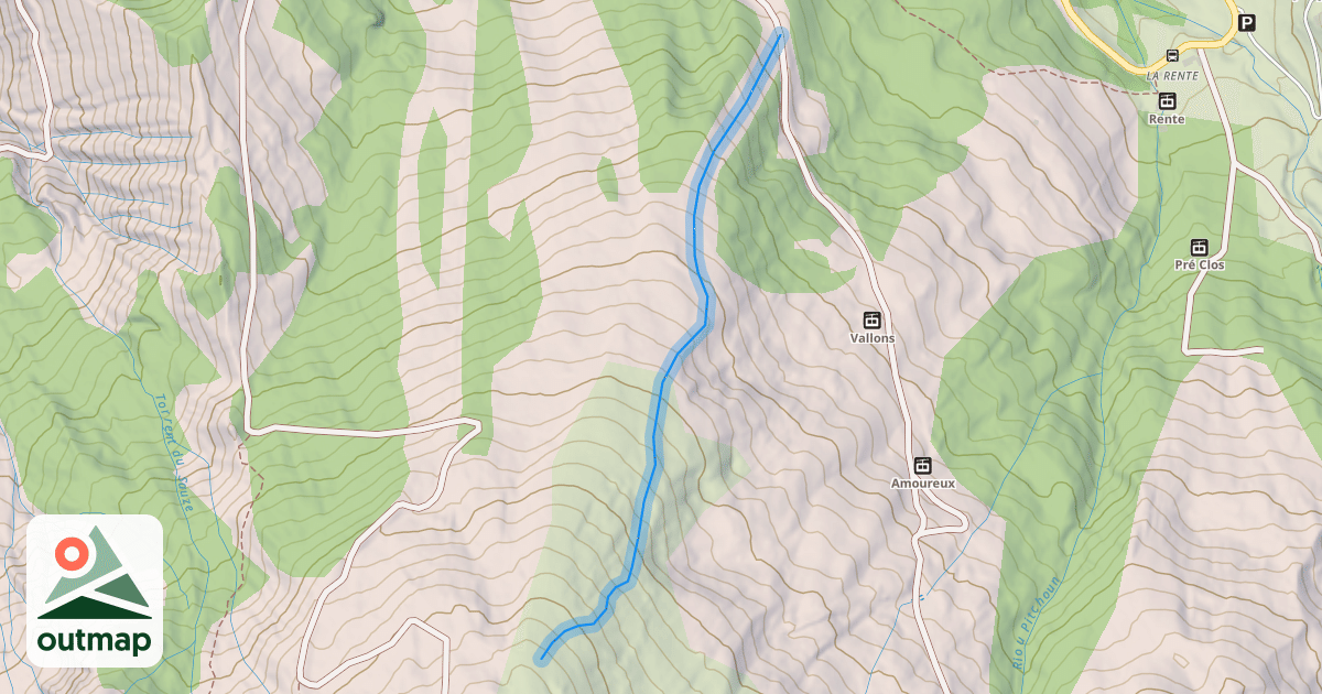 Map of La Rose