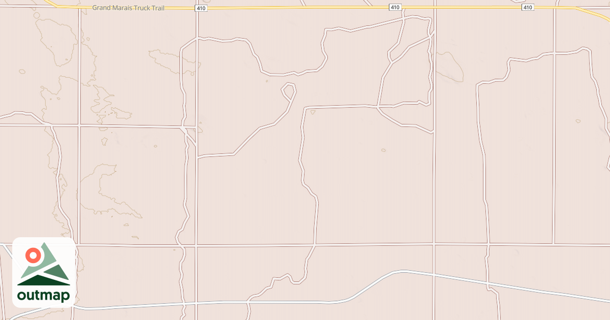 Map of Pine Ridge Trail