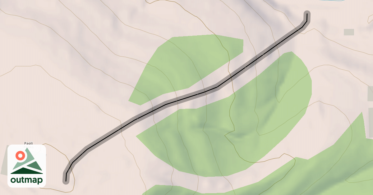 Map of Graber's Express