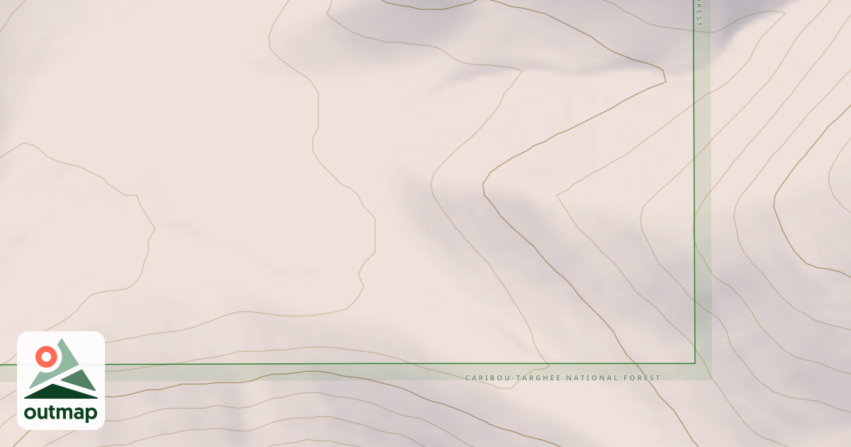 Map of Middle Burnett Canyon