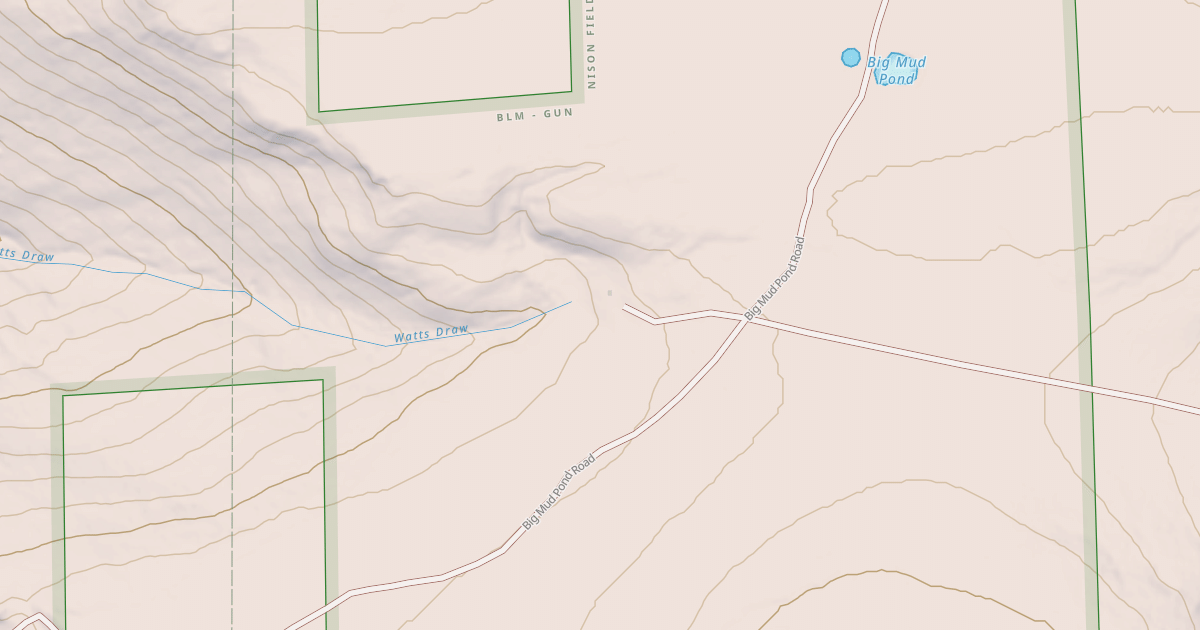 Map preview of BLM National GTLF Public Motorized Roads 1e666d05-88a2-4e02-834b-72cb18d4aef9
