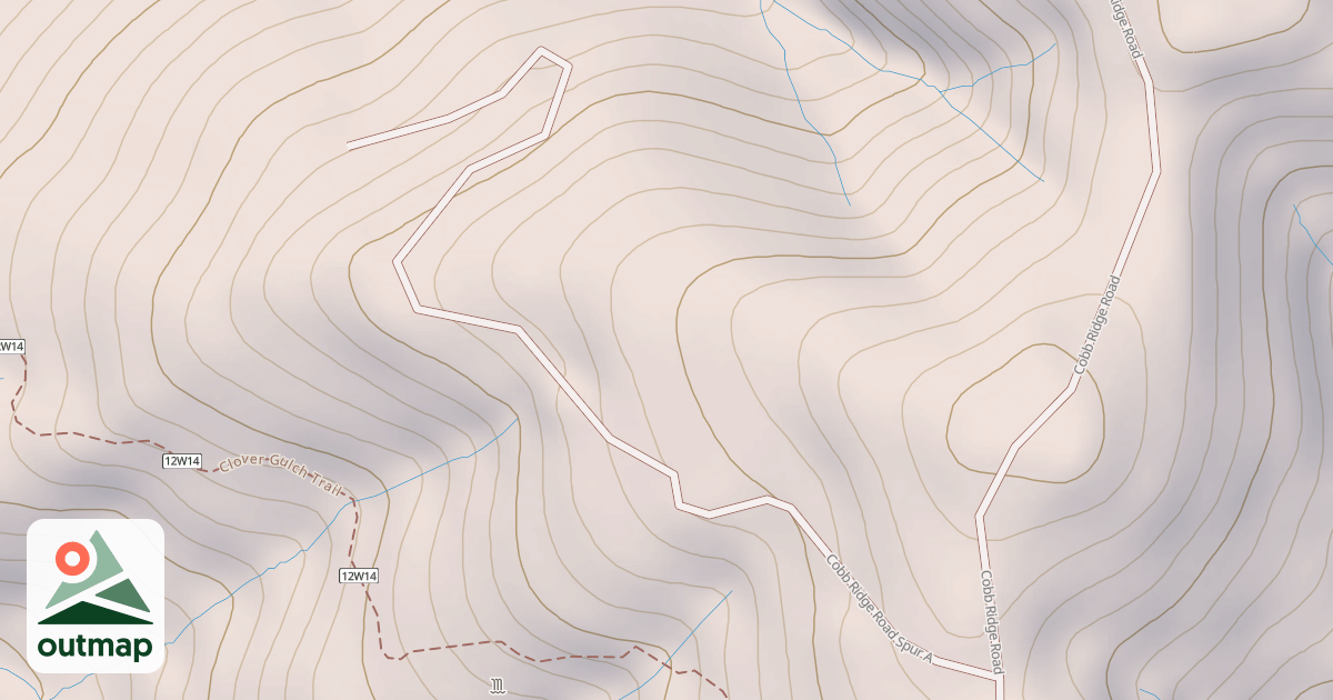 Map of COBB RIDGE