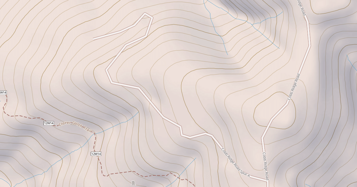Map preview of COBB RIDGE