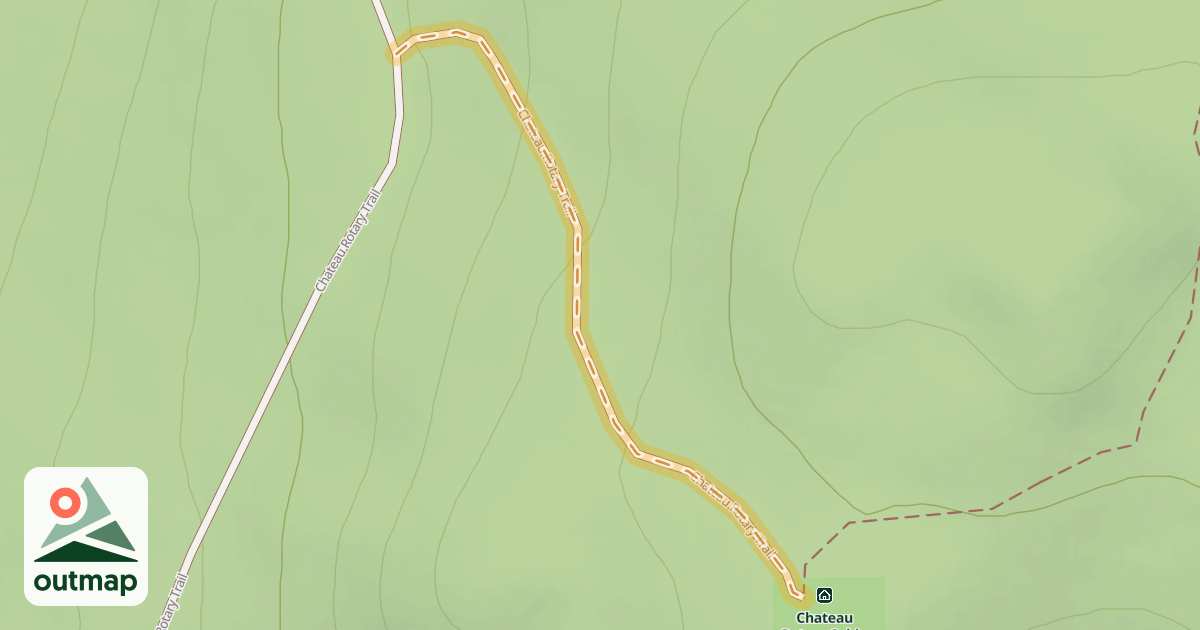 Map of Chateau Rotary Trail