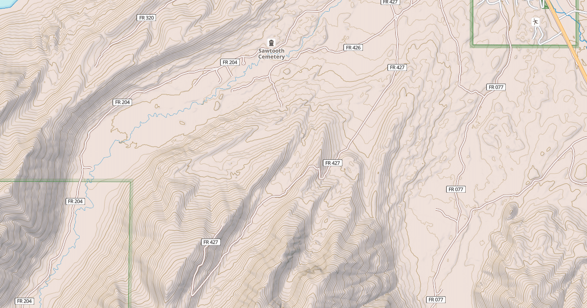 Map preview of LITTLE BEAVER MINE RD