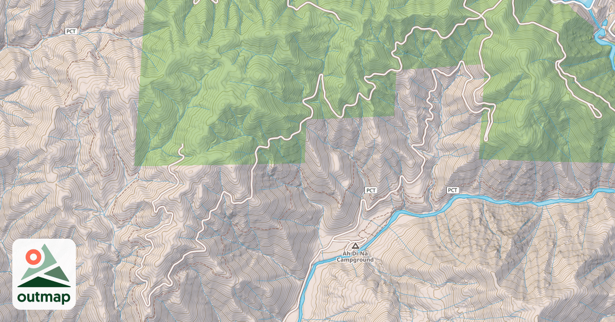 Map of BALD MTN