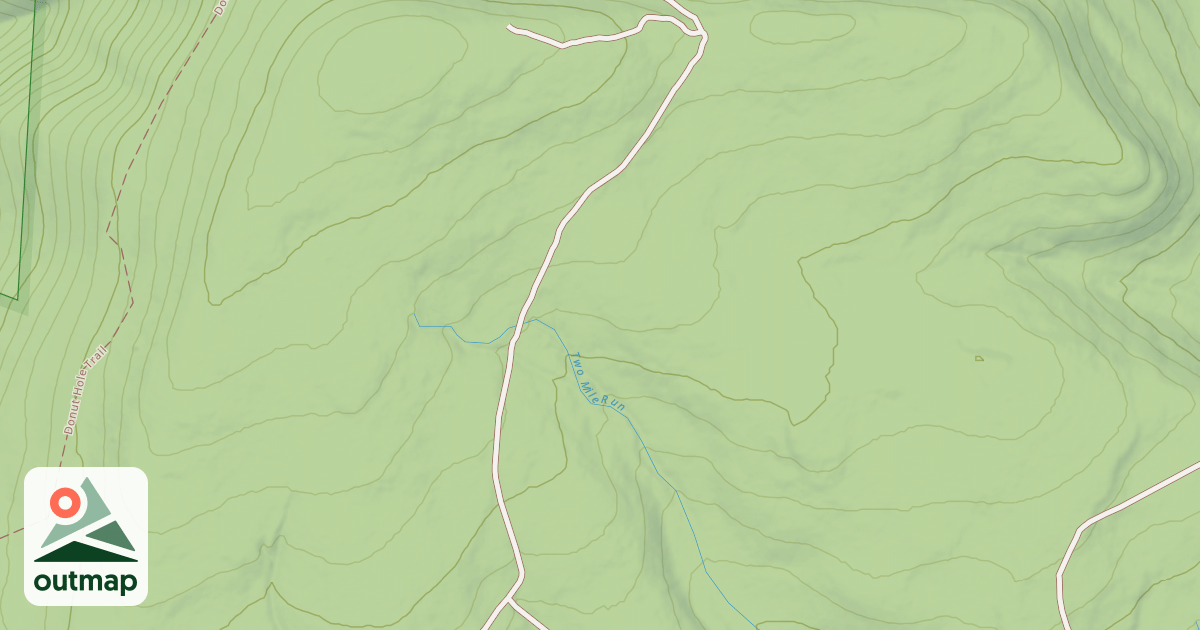 Map of Whiskey Springs Trails