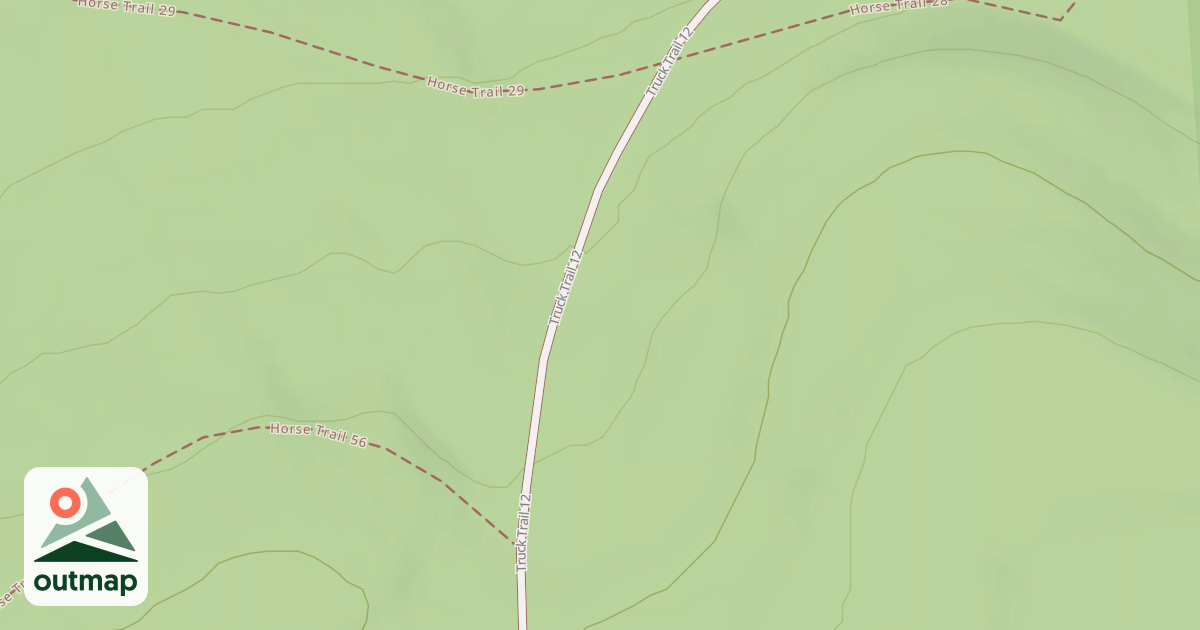 Map of Truck Trail 12