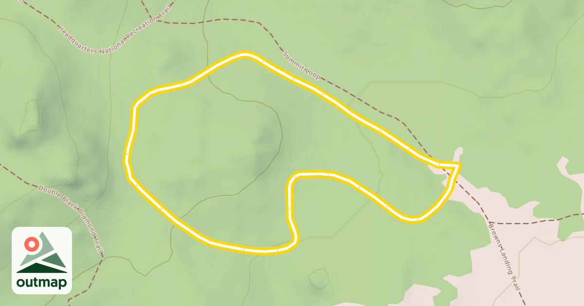 Map of Miner's Loop