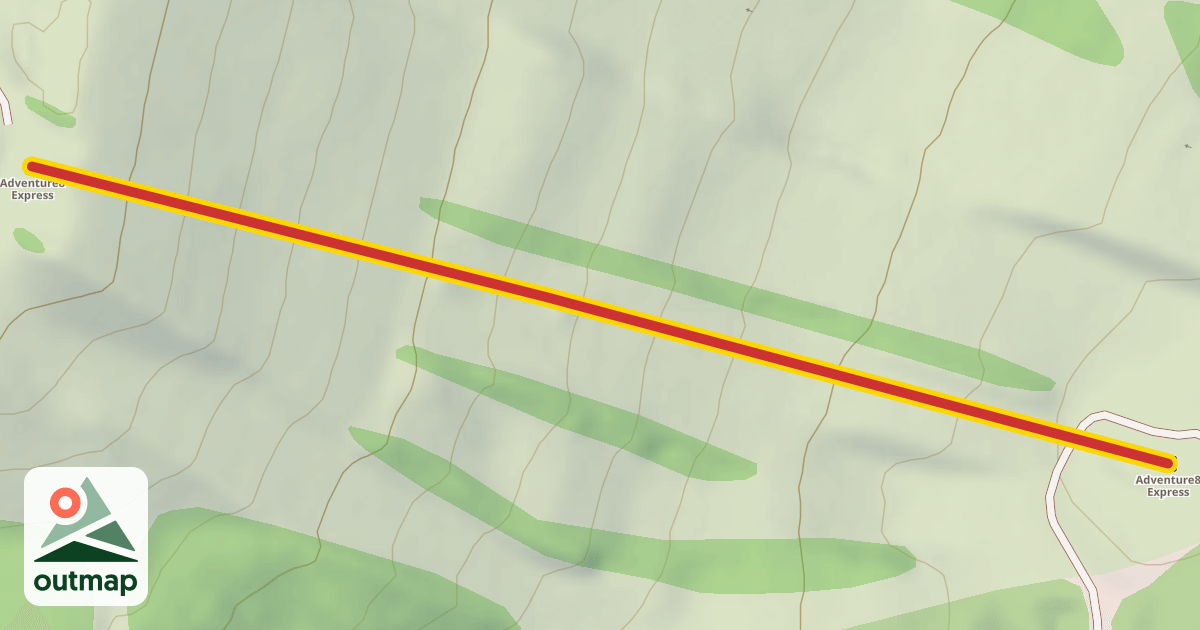 Map of Adventure8 Express