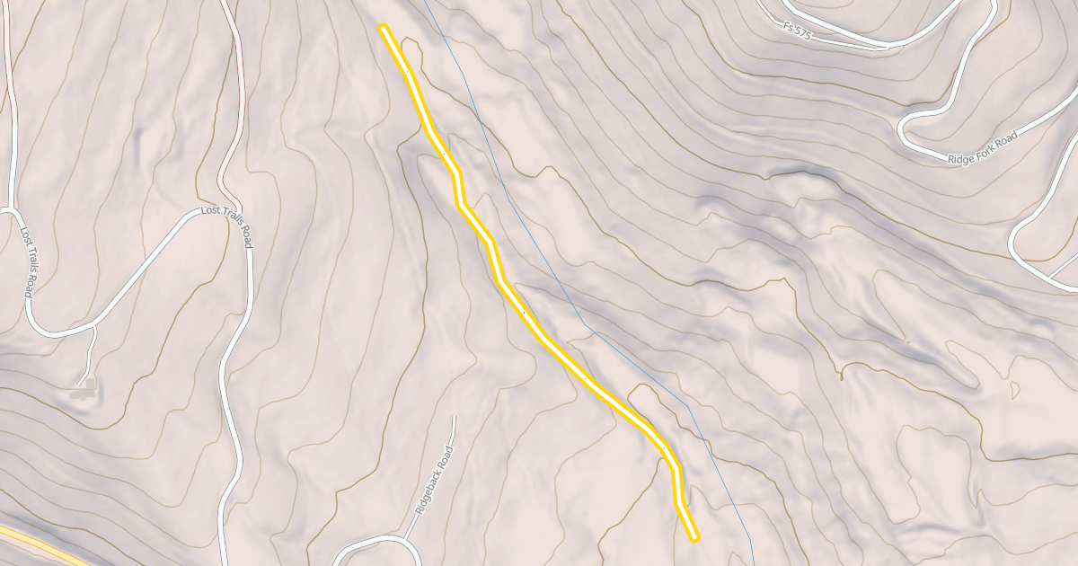 Map preview of Ridge Run