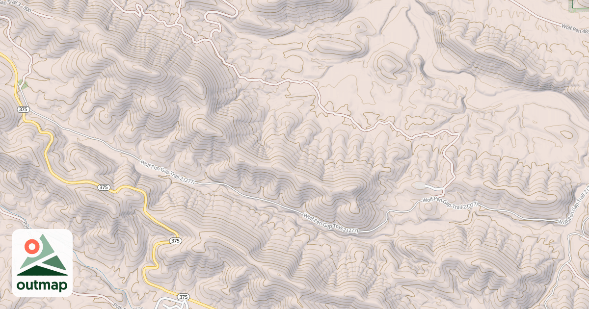 Map of WEST GAP