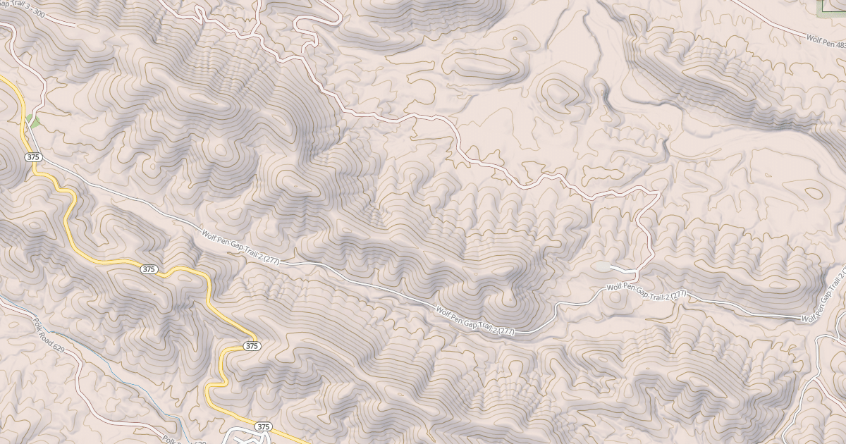 Map preview of WEST GAP