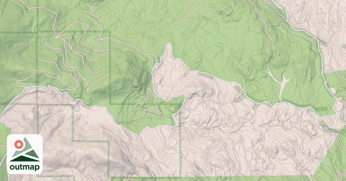Map of USFS Motor Vehicle Use Map Roads {7E2D499E-15EC-4C57-90F8-C2F9B933884F}