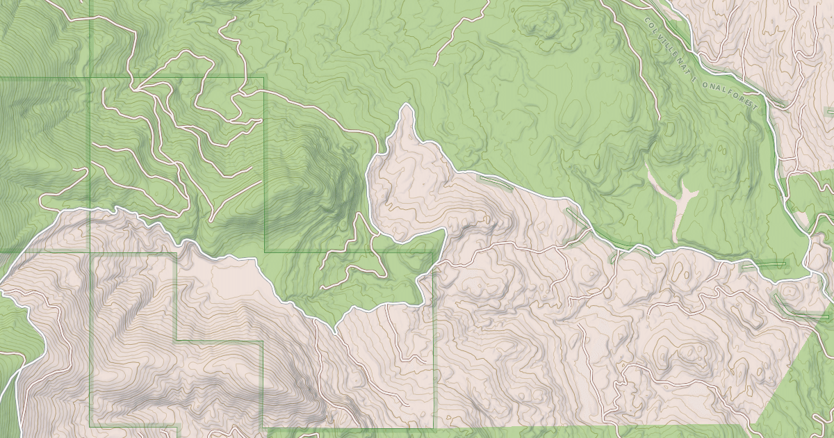 Map preview of USFS Motor Vehicle Use Map Roads {7E2D499E-15EC-4C57-90F8-C2F9B933884F}