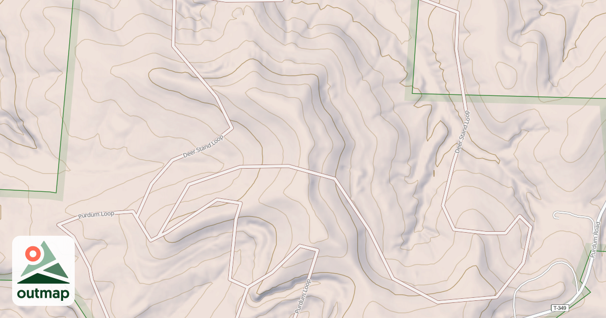 Map of Deer Stand Loop