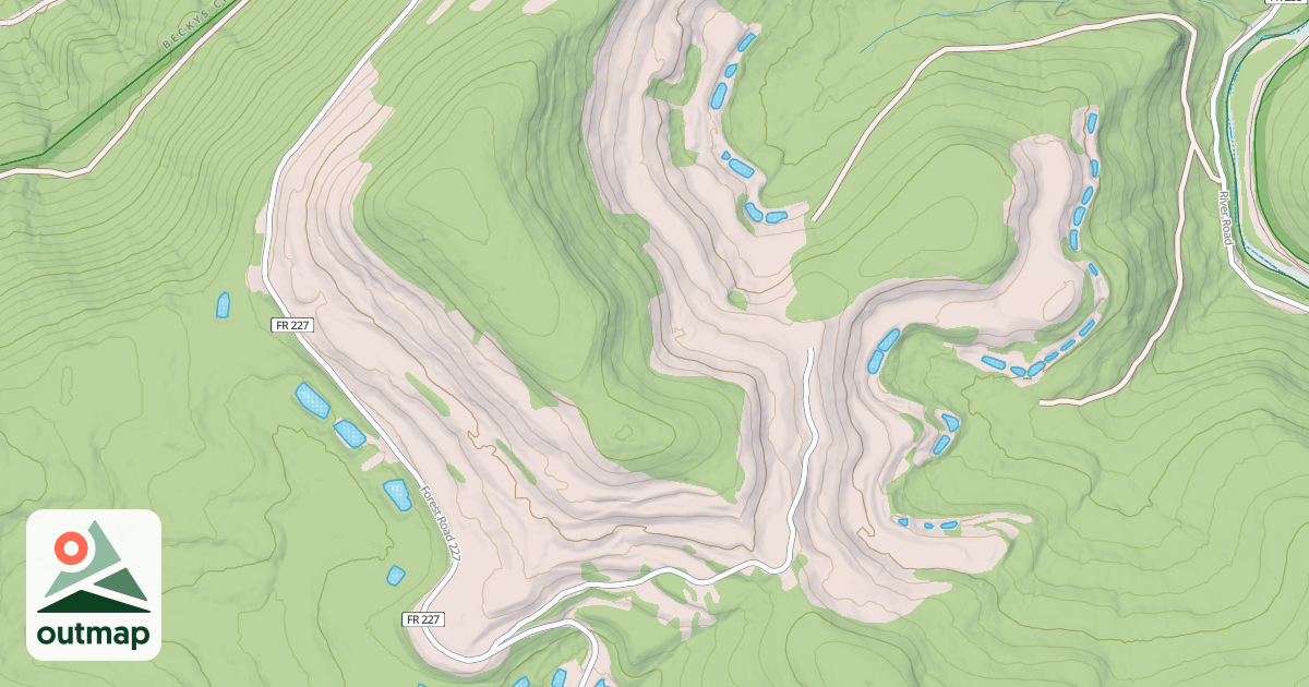 Map of REIGLE OVERLOOK