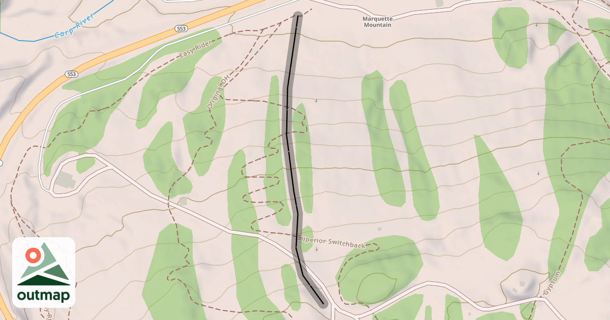 Map of Chute
