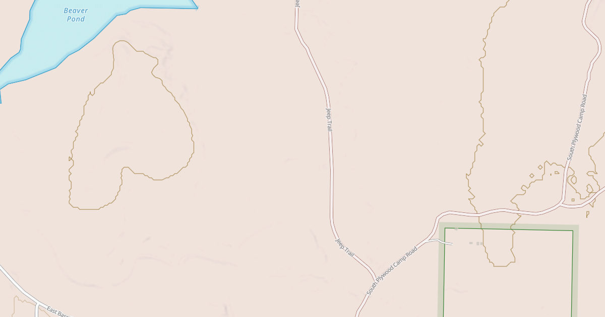Map preview of Drummond Island Trail