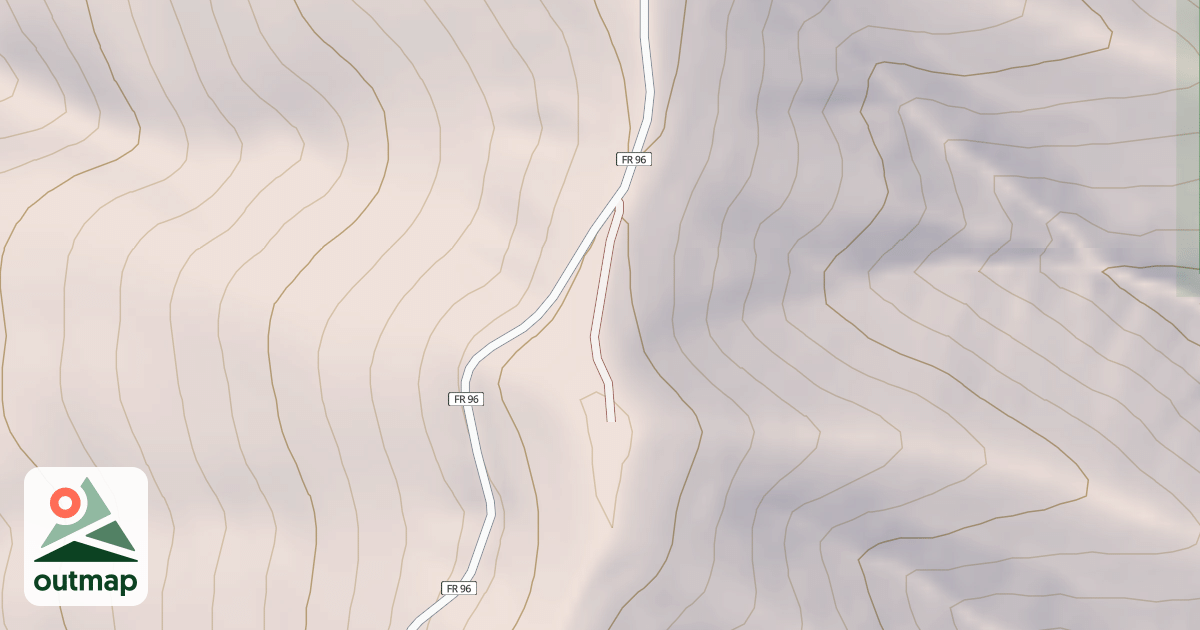 Map of USFS National Forest System Roads {496EA3A0-39BC-4C04-AB9B-2E03E94776C3}