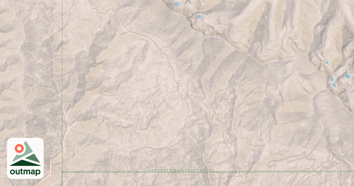 Map of BREMNER TRAIL