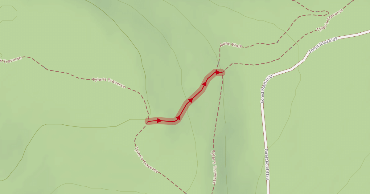 Map preview of Tyler's Secret Rock Drop