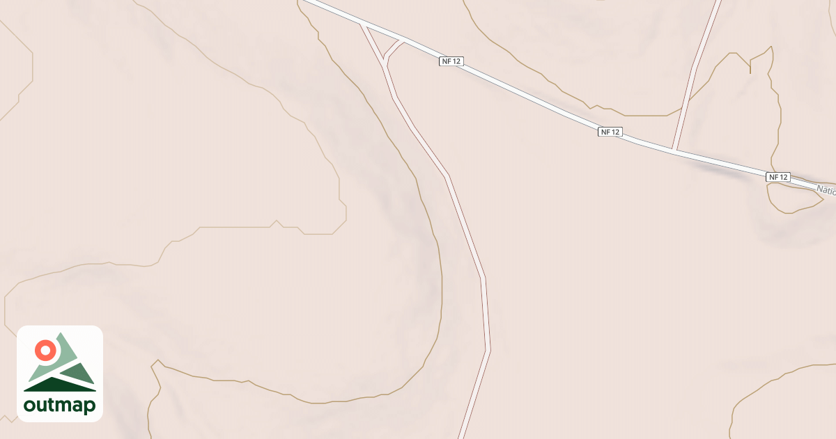 Map of USFS Motor Vehicle Use Map Roads {7053B0D6-35E9-4C50-9173-02362E8EA5AB}
