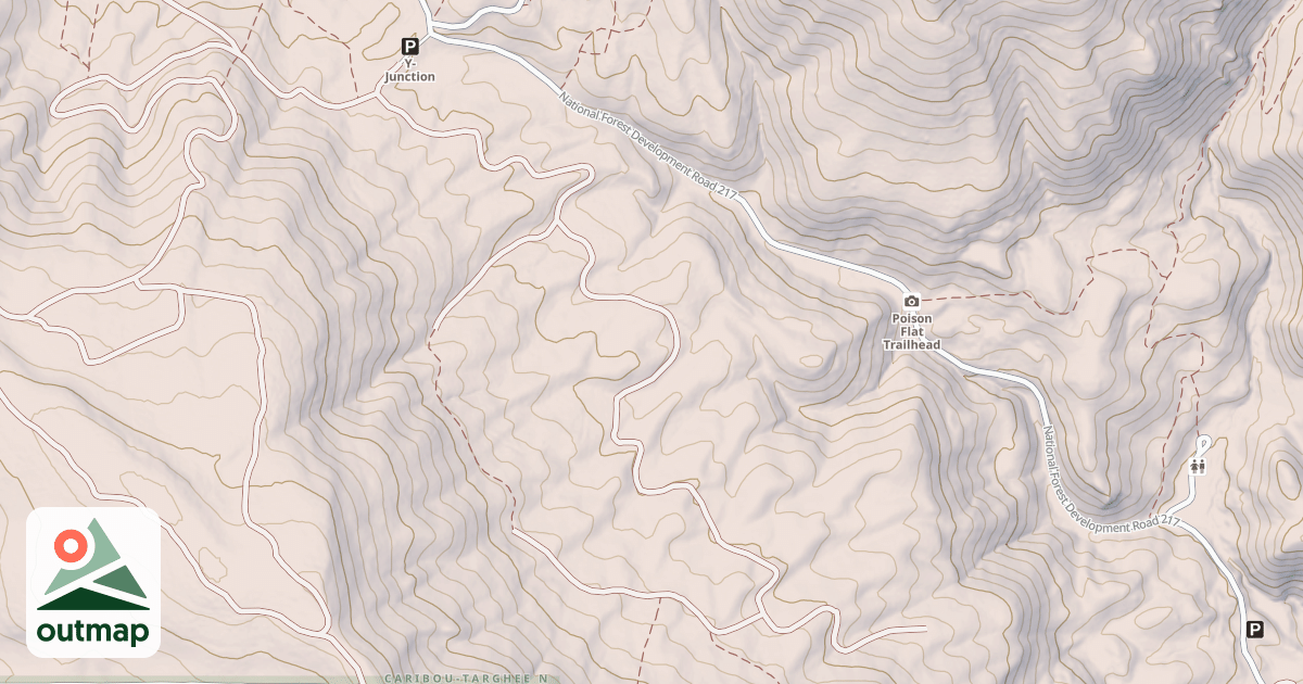 Map of KELLY MNT SPUR