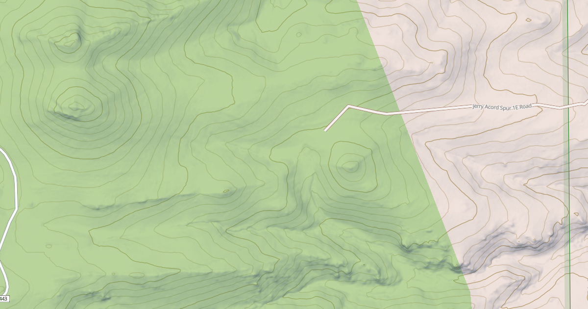 Map preview of JERRY ACORD SPUR 1E