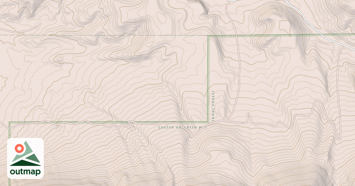 Map of POWERLINE ROAD
