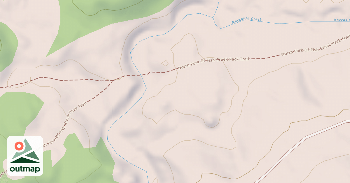 Map of Beauty Park Snowmobile