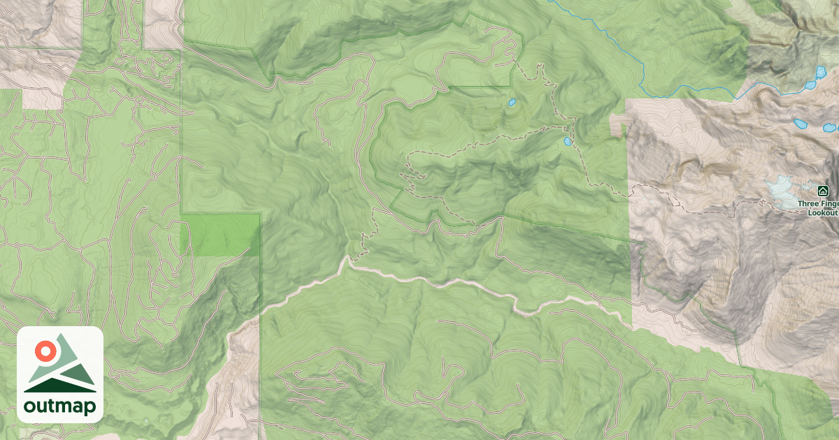 Map of TUPSO PASS