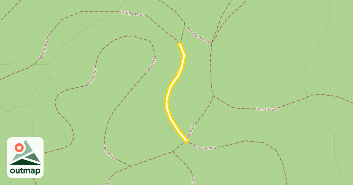 Map of Bridge Loop