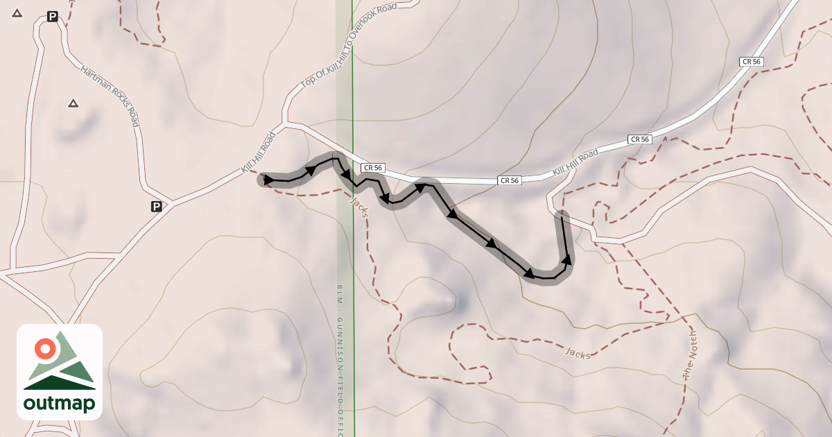 Map of Upper Collarbone Alley