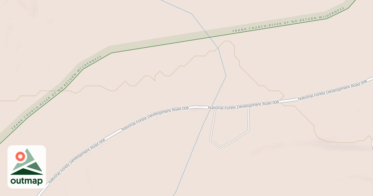 Map of BEAVER CREEK CAMP SPUR D