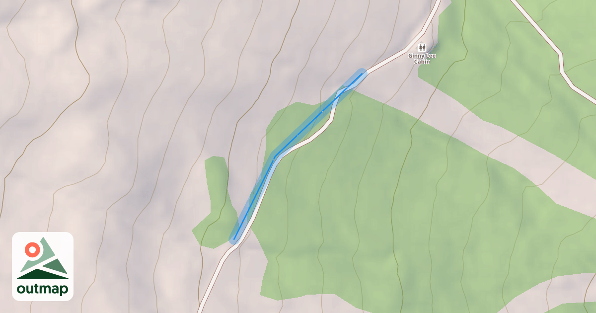 Map of Tickler Gulch