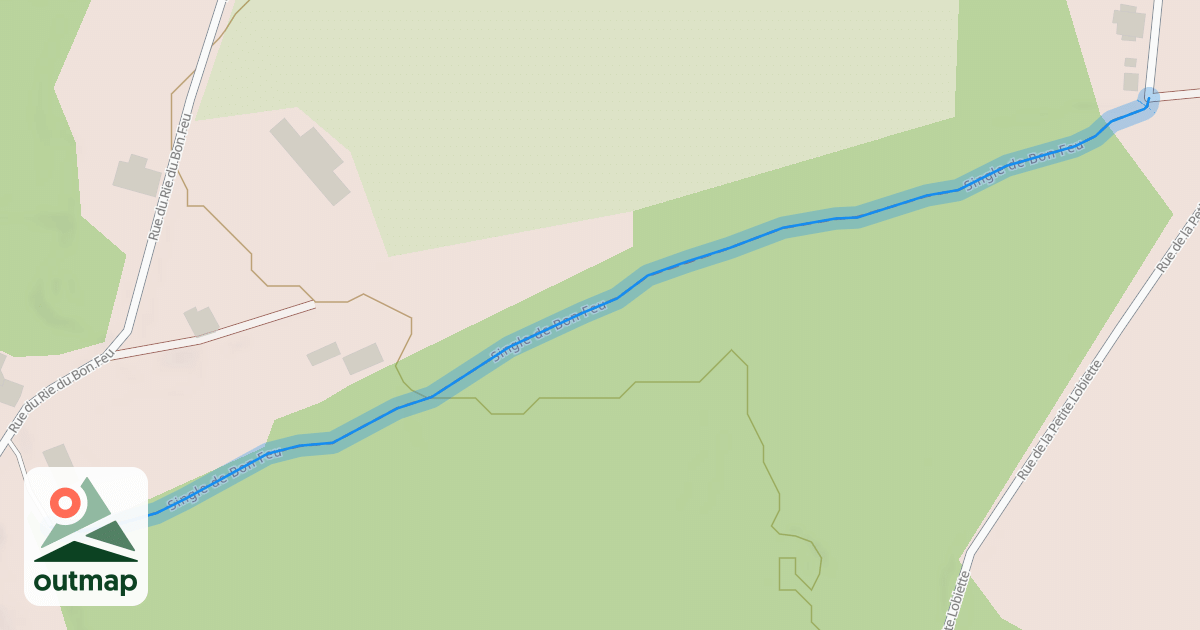 Map of Single de Bon Feu