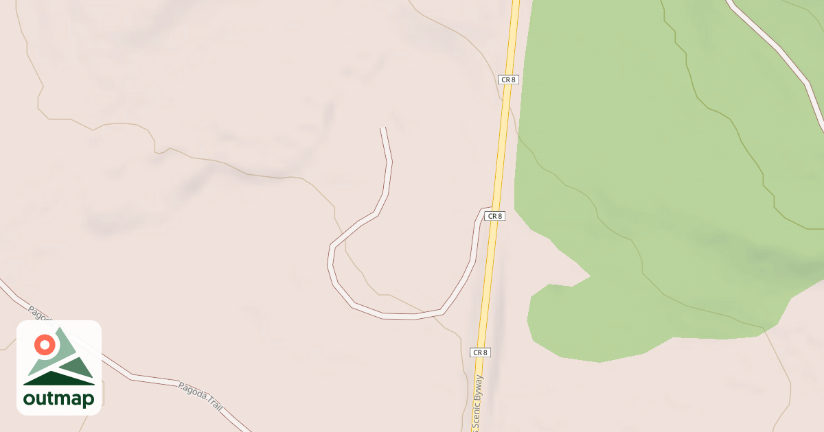Map of HIDDEN CAMP
