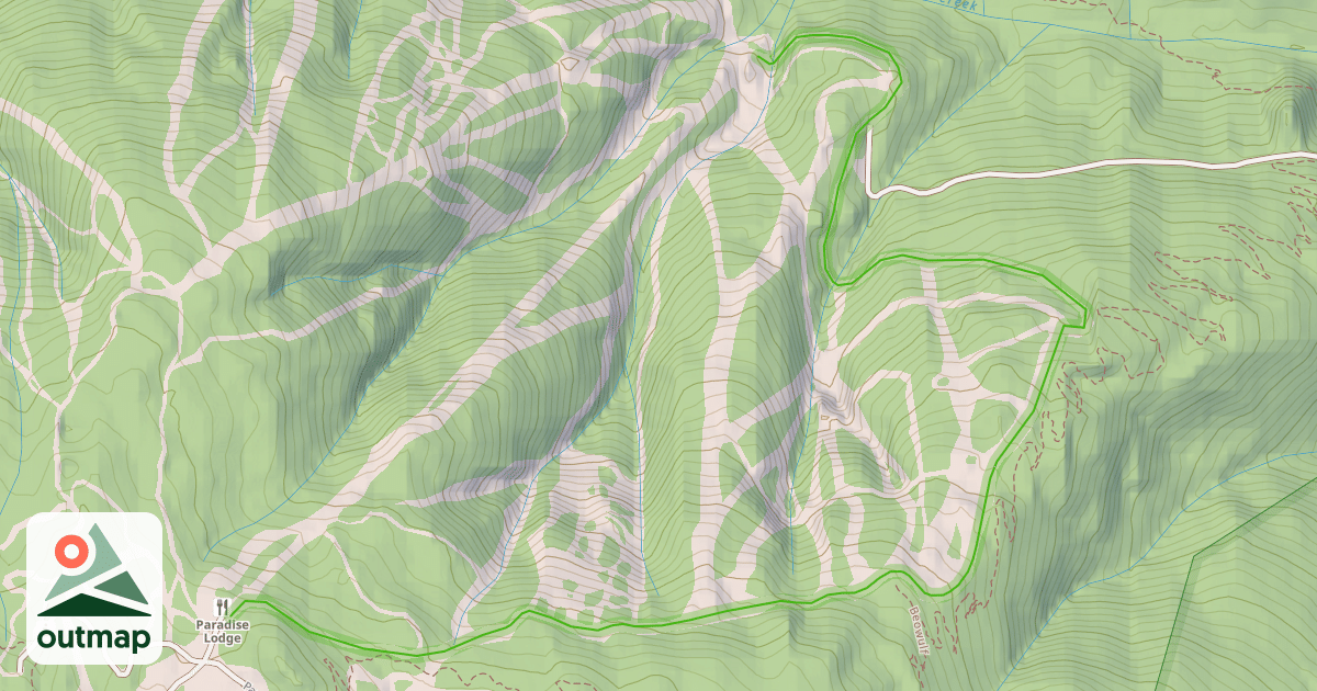 Map of Aunt Gladys